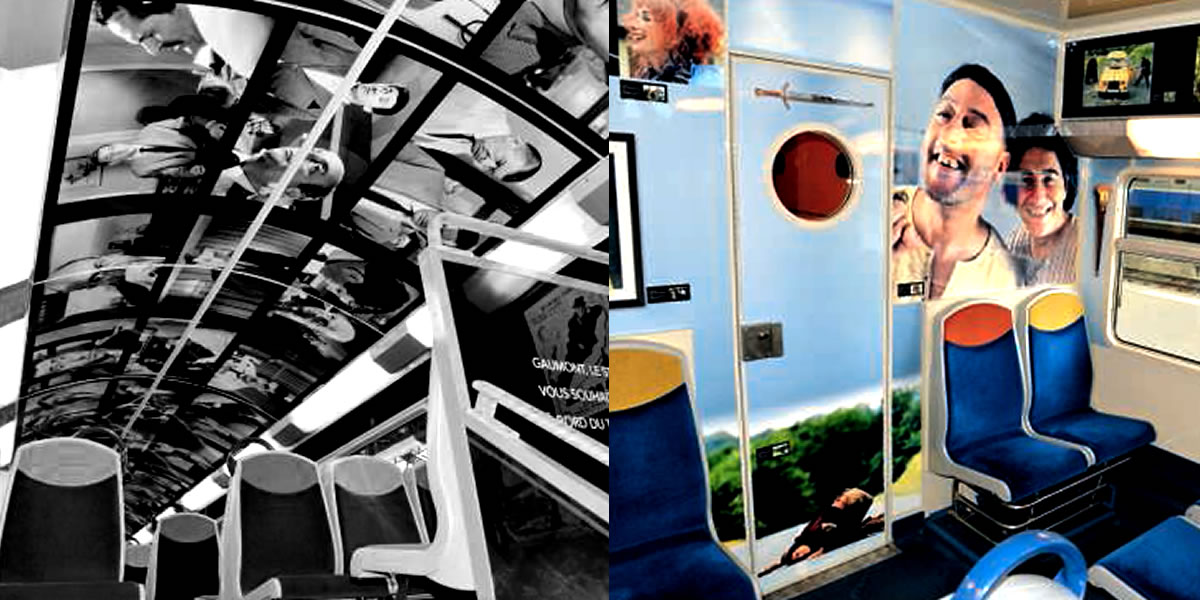 Le RER sur un air de cinéma